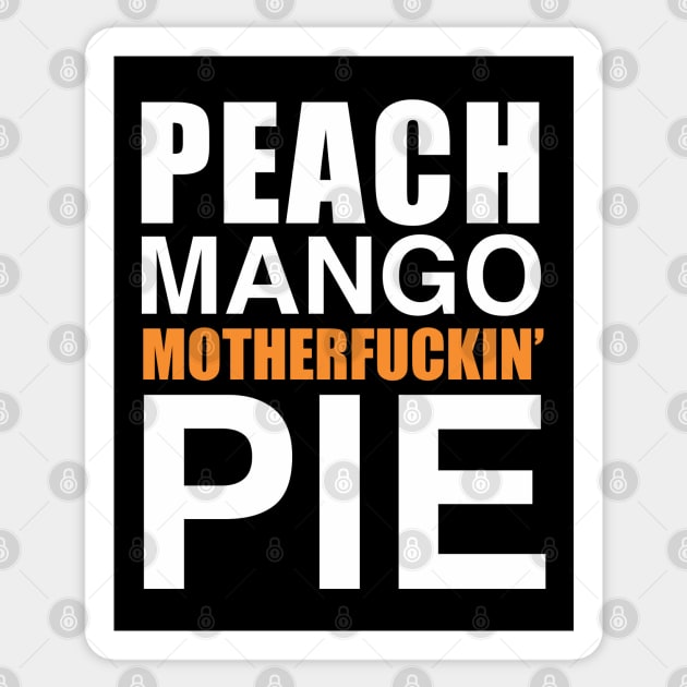 Peach Mango Pie 2 Sticker by Aydapadi Studio